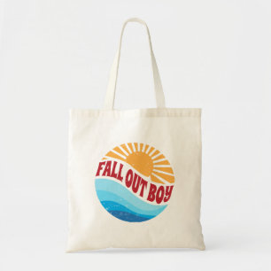 Bolsa Tote Flores de Nome Adorável Caem Estilos Clássicos Org