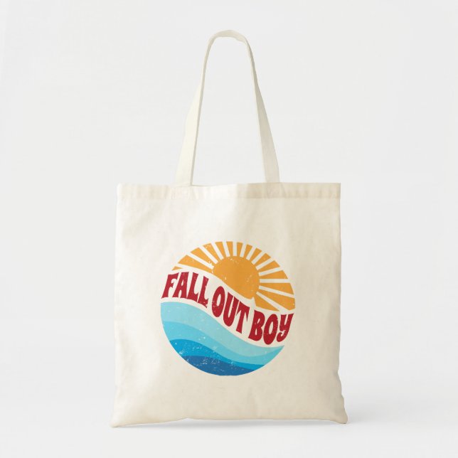 Bolsa Tote Flores de Nome Adorável Caem Estilos Clássicos Org (Frente)