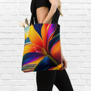 Bolsa Tote Flores de Paraíso Tropicais