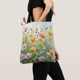 Bolsa Tote Flores de primavera