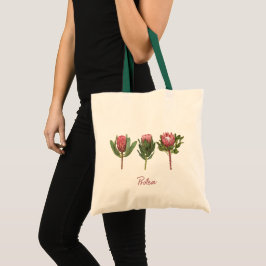 Bolsa Tote Flores De Proteínas