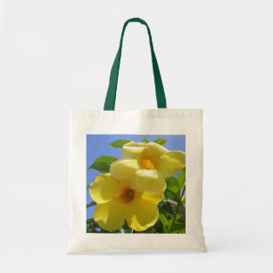 Bolsa Tote Flores de Trompetes do ouro I