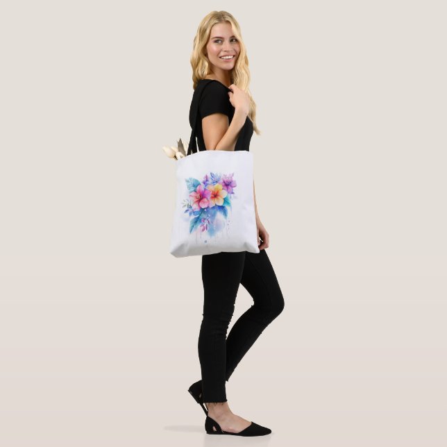 Bolsa Tote Flores de verão (No(a) Modelo)