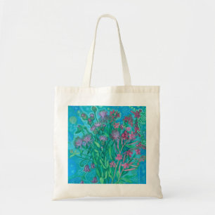 Bolsa Tote Flores-de-Verão Buquê Flor Pintura Floral