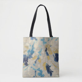 Bolsa Tote Flores e folhas