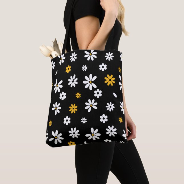 Bolsa Tote Flores e Petais 15 (Close Up)