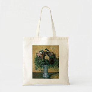 Bolsa Tote Flores em um Vaso Azul por Paul Cezanne Arte Antig