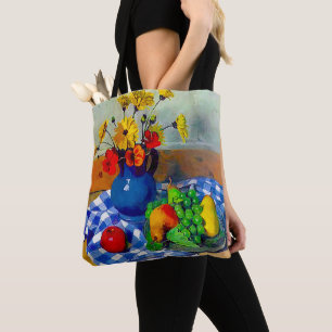 Bolsa Tote Flores em Vase 1922 por Felix Vallotton
