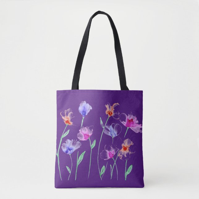 Bolsa Tote Flores Espertas (Frente)