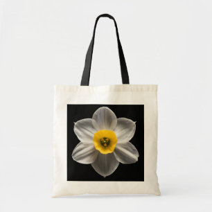 Bolsa Tote Flores Flor Branca De Daffodilo