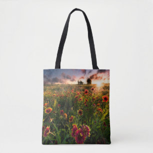 Bolsa Tote Flores Flor selvagem no interior da Índia