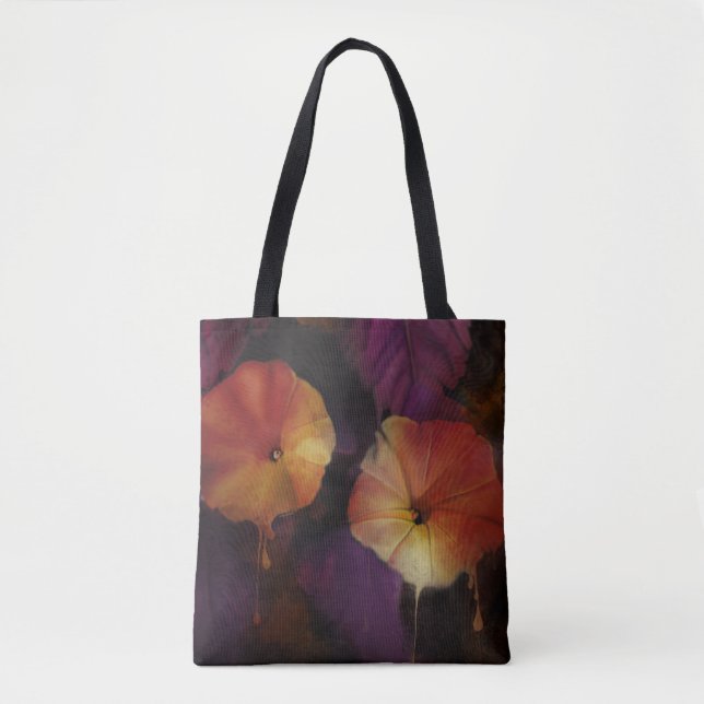 Bolsa Tote Flores Gloriosas da Manhã (Frente)