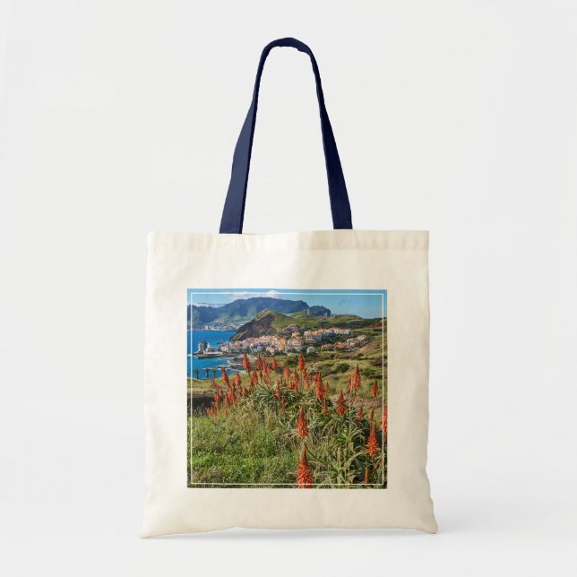 Bolsa Tote Flores | Ilha da Madeira Portugal (Frente)