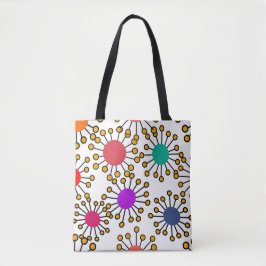 Bolsa Tote Flores MCM grandes