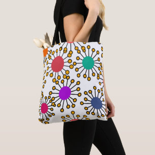 Bolsa Tote Flores MCM grandes