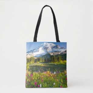 Bolsa Tote Flores Mt. Rainier Wildflower