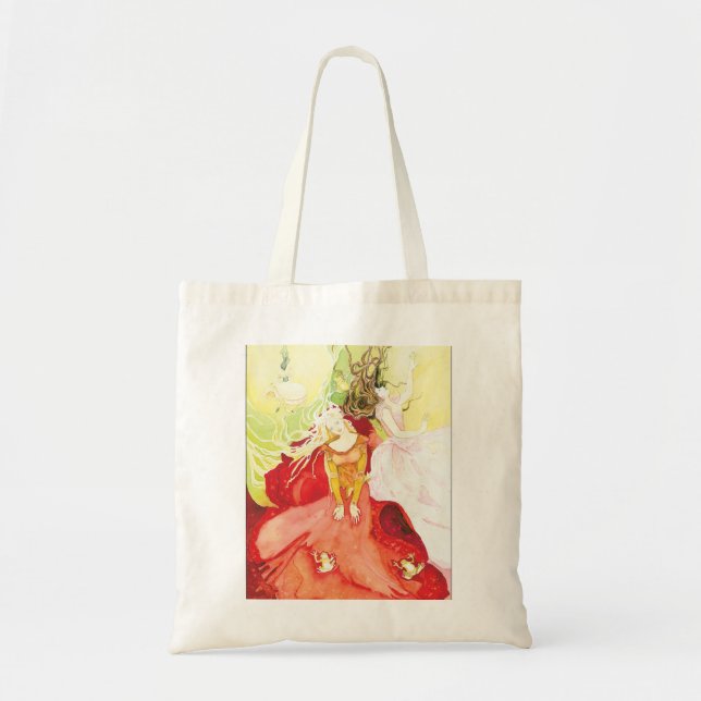 Bolsa Tote Flores na água (Frente)