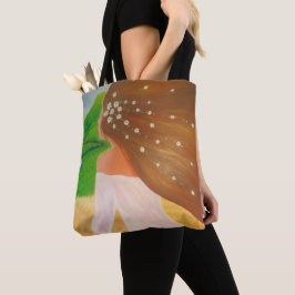 Bolsa Tote Flores no Cabelo