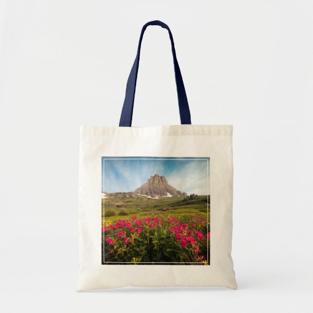 Bolsa Tote Flores | Parque Nacional Glacier de Montana (Frente)