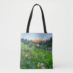 Bolsa Tote Flores Parque Nacional Monte Rainier