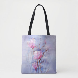 Bolsa Tote flores Primavera magnólia