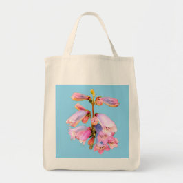 Bolsa Tote Flores rosa e roxa