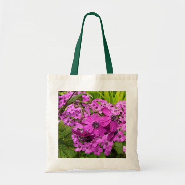 Bolsa Tote Flores Roxas de São Francisco (Frente)