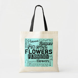 Bolsa Tote Flores - Saco de Tota da Grocery