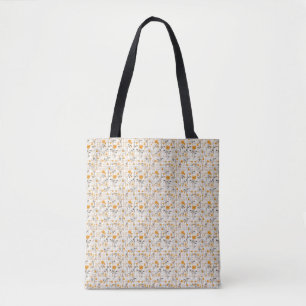 Bolsa Tote Flores são a língua mais verdadeira do amor