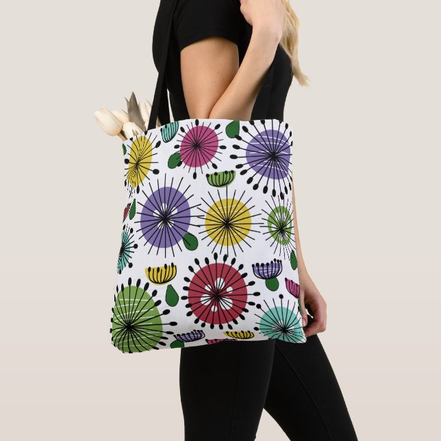 Bolsa Tote Flores Scandi (Close Up)