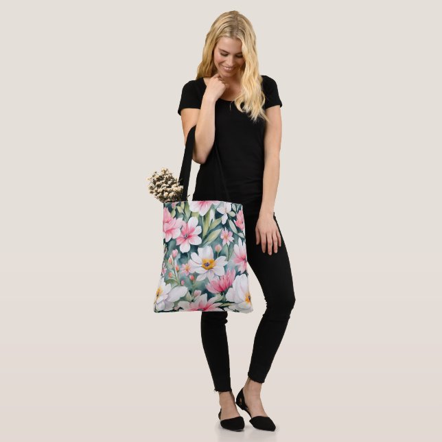 Bolsa Tote Flores selvagens (No(a) Modelo)