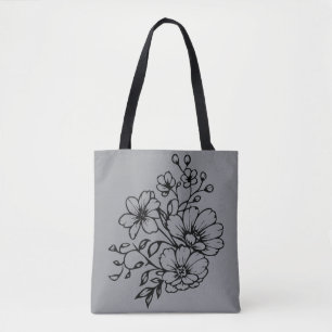 Bolsa Tote Flores silvestres