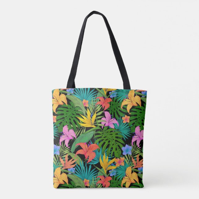 Bolsa Tote Flores Tropicais Havaianas (Verso)