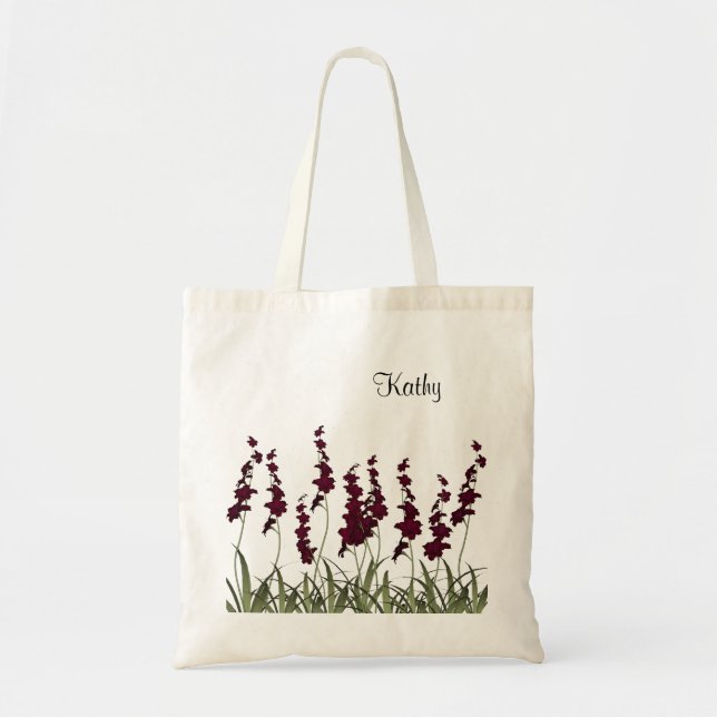 Bolsa Tote Flores Vermelhas (Frente)