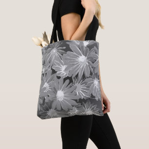 Bolsa Tote Flores Vermelhas e Amarelas 2