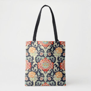 Bolsa Tote Flores Vintage