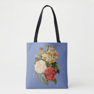 Bolsa Tote Flores Vintage, Camellias e Narciso, Redoute