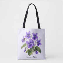 Flores Violeta de Fevereiro