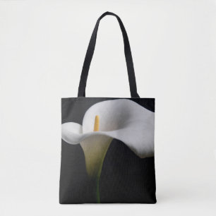 Bolsa Tote Flores   White Calla Lily