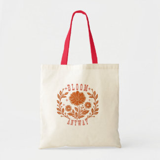 Bolsa Tote Florescer de Qualquer Jeito