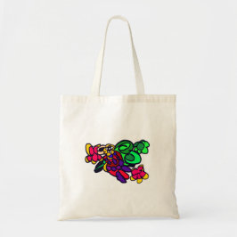 Bolsa Tote Floresta alegria do papagaio
