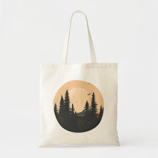 Bolsa Tote Floresta Balançando ao Sol: Um Momento de Liberdad