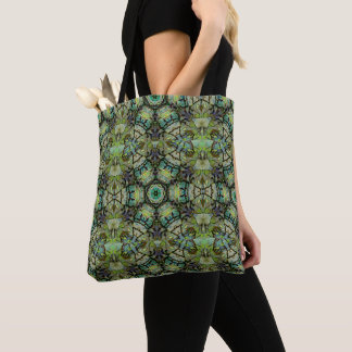 Bolsa Tote Floresta Caleidoscópio