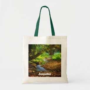 Bolsa Tote Floresta Creek Belo Paisagem Natural