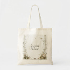 Bolsa Tote Floresta Encantada Etérea