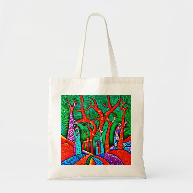 Bolsa Tote Floresta nas Colinas (Frente)