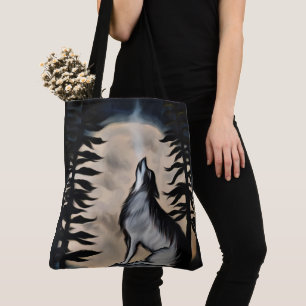 Bolsa Tote Floresta noturna