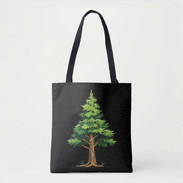 Bolsa Tote Floresta perene (Frente)