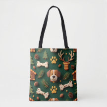 Bolsa Tote Floresta Rústica – Pet Inspirado em Lod