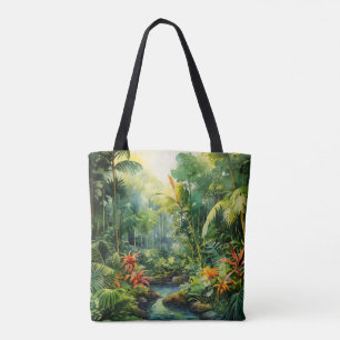 Bolsa Tote Floresta Tropical